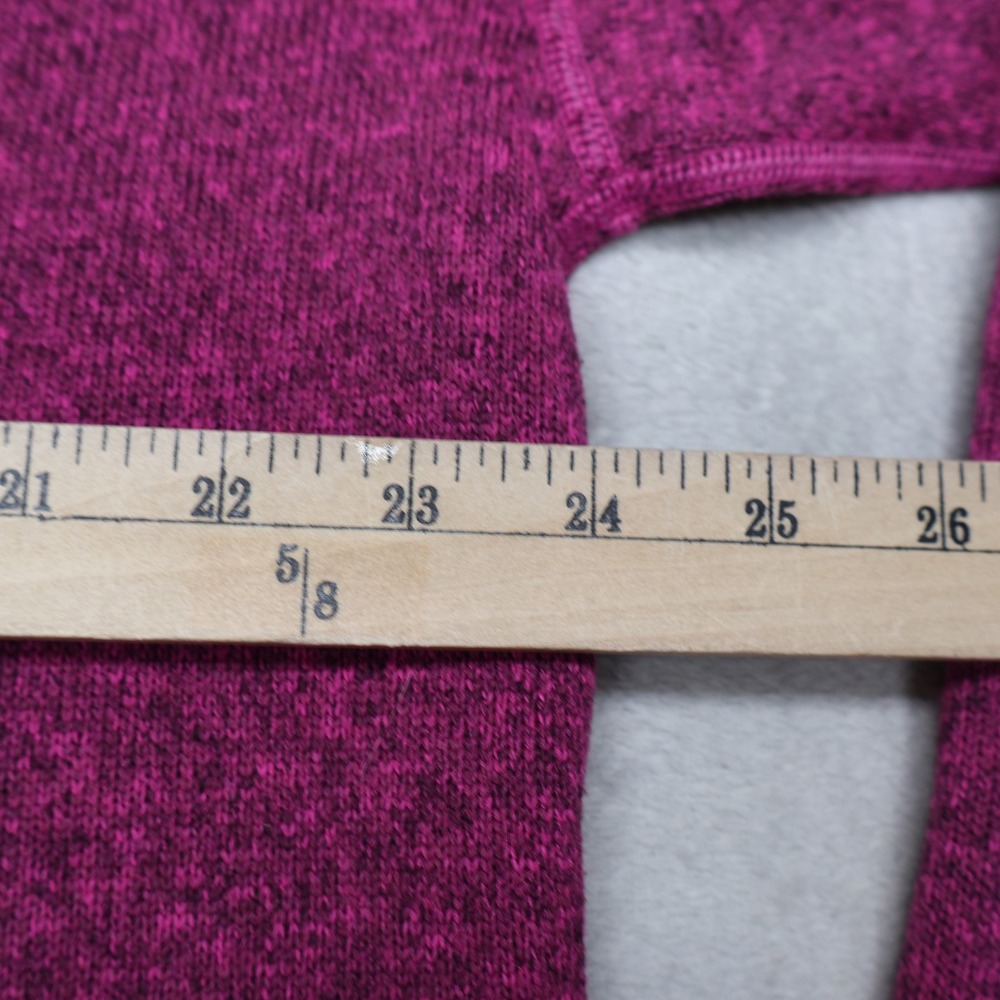 Stio Sweatshirt Womens Large Purple 1/4 Zip Soft Fleece Pullover Outdoor Hiking - Picture 12 of 14